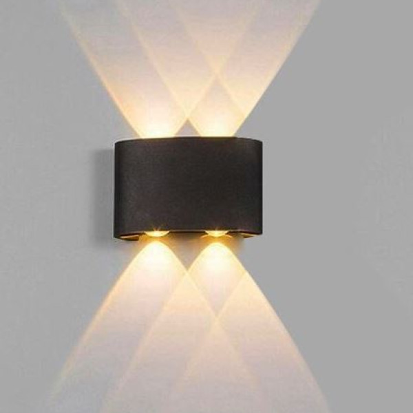 6W 4-WAY DOUBLE-WAY WALL LAMP OVERHEAD LIGHT DAYLIGHT