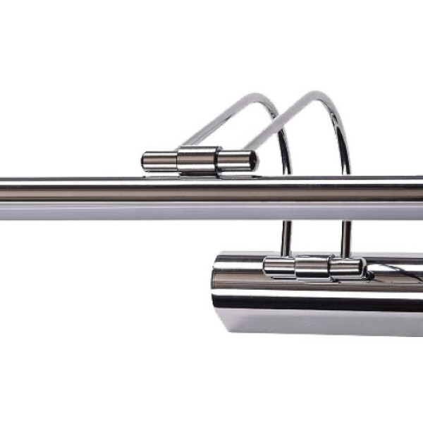 7 Watt Chrome Flute Sconce