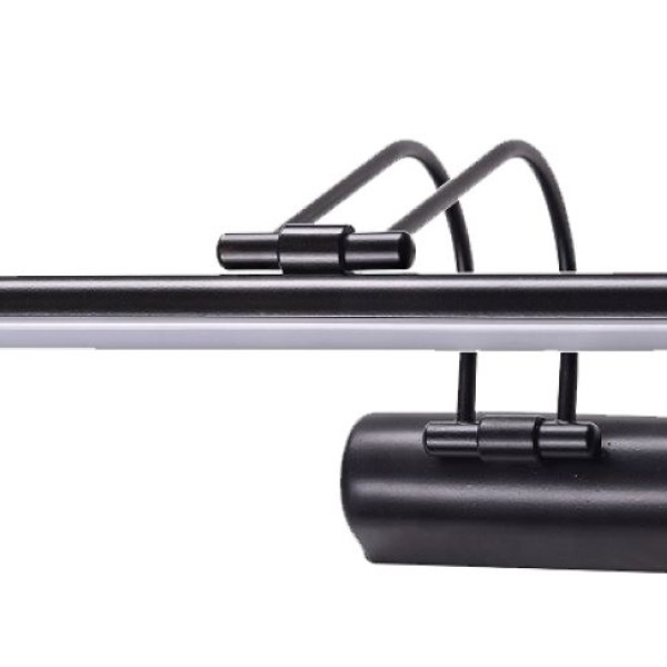 7 Watt Black Flute Sconce