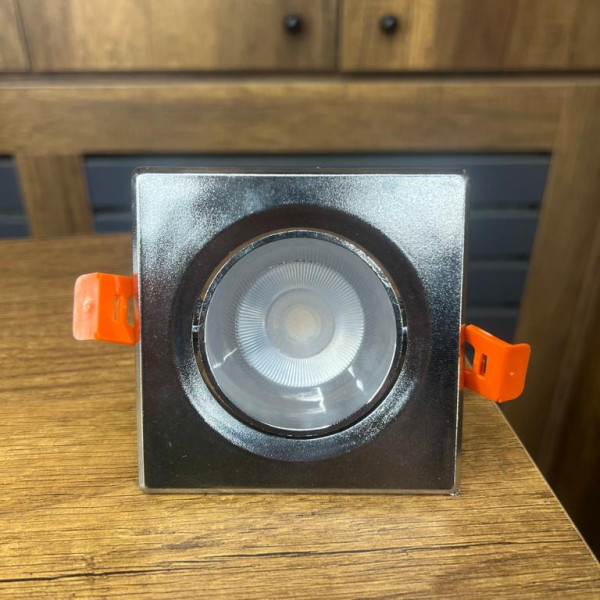 Keops Square Chrome Spot Caravan and Boat Lighting