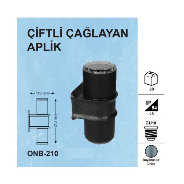 Double Waterfall Sconce