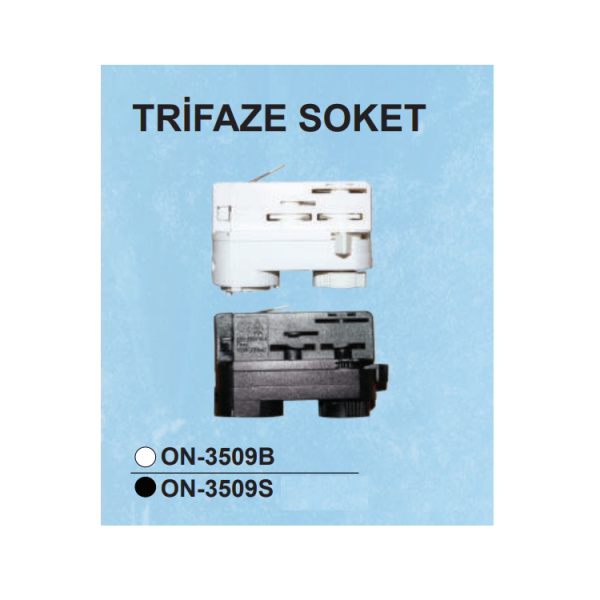 Three Phase Rail Socket