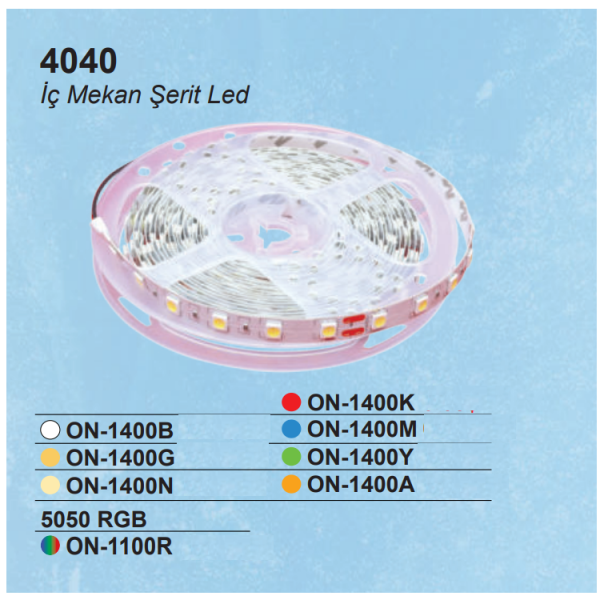 12V Three Chip Indoor 5 Meter LED Strip