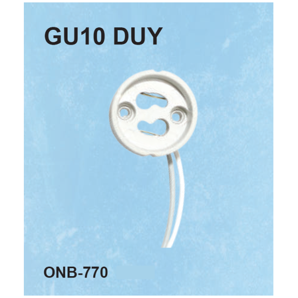 10EN Gu10 Lampholder with 10 Cm Cable