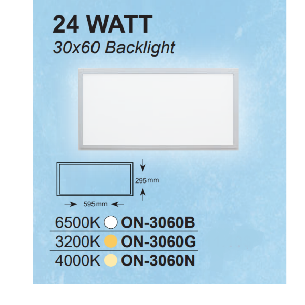 24w 30x60 LED Panel