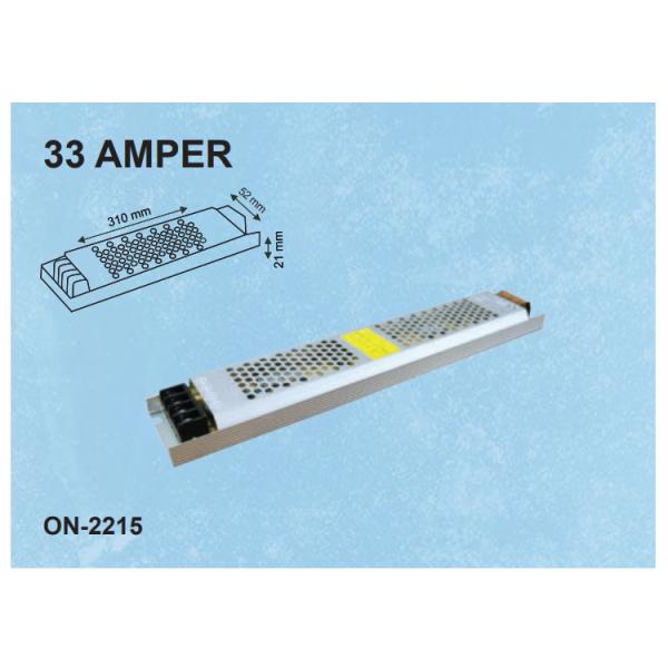 10EN 12v 33 Ampere Ultra Slim Led Transformer