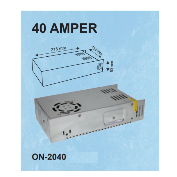 10EN 12v 40 Ampere Led Transformer
