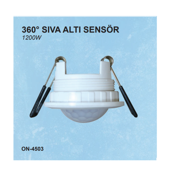 10EN 360 Degree Recessed Motion Sensor