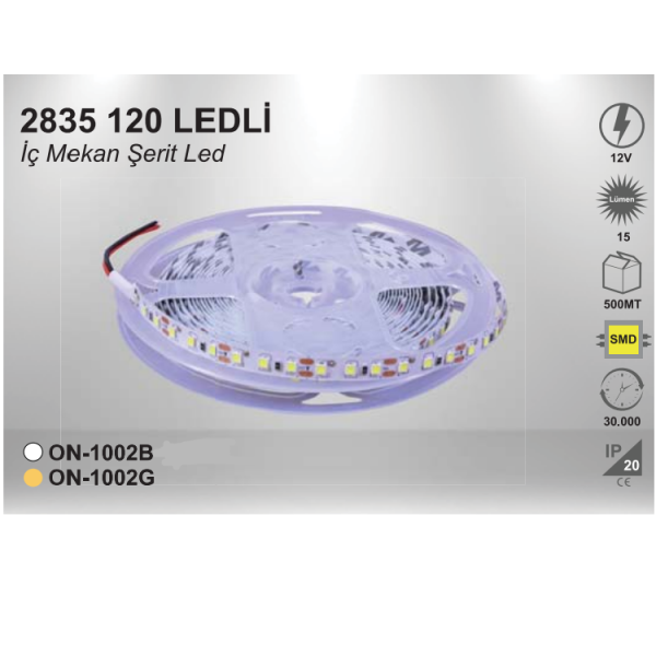10en 2835 120 LED Strip LED 12 VOLT